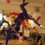 麺線屋formosa - 陳さんのエアリアル・シルクの演舞