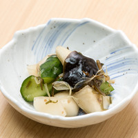 旬野菜と塩昆布の浅漬け