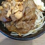 伝説のすた丼屋  - 限定:トンテキ丼(肉増し)