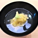 味 ふくしま - 上の柔らかく蒸された栗も旨かったが, 栗の下のさわらが脂がのってめちゃうま～の『さわらの丹波蒸し』～♪(*￣∇￣)ﾉ