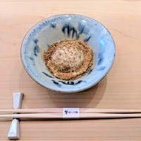 味 ふくしま - 柔らかく冷たく冷えた無花果と胡麻ダレとの相性が良くって、めちゃうまの『焼いた無花果の胡麻ダレかけ』～♪(*￣∇￣)ﾉ