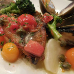 本日の鮮魚のアクアパッツァ；アップ