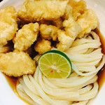 弐の店　乃きや - イカ天ぶっかけうどん