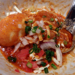 アジトイズム - 【イレギュラー】ナチョソバ（800円）＋〆のリゾット（200円）
      