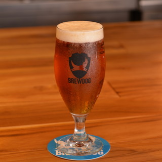 クラフトビール”BrewDog”の生ビール