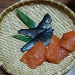 宝船温泉湯元ことぶき - 岩魚とビマワスの干物