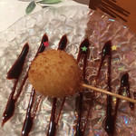 ステラ - 最後はアイスクリームの串揚げ♪