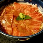 くまげら - 和牛ローストビーフ丼1980円