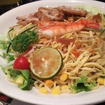 IPPEKE KOMACHI  - 1709_IPPEKE KOMACHI_RAMEN SALAD＠56,800Rp(ラーメンサラダ)