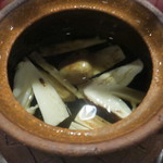 わらび野 - 松茸の土瓶蒸し