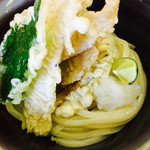 玉藻うどん - とり天ぶっかけうどん