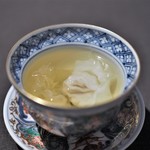 茶禅華 - 雉の極上スープ　白きくらげと杏仁の香り