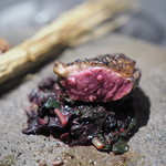 茶禅華 - 小鳩　胸肉断面