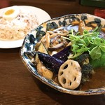 スープカレー ポニピリカ - エゾジカ ハンバーグカレー