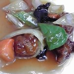 新揚州 - 小皿の酢豚