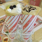 クリンクリン - たっぷりフルーツ、チョコアーモンドクリーム