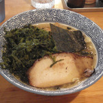 燦虎 - 燦虎 芳醇煮干そば 760円+岩のり 150円