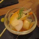 テーラ・テール - 小柱のマリネ