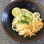 てら屋うどん   - しょうゆうどん・冷・小