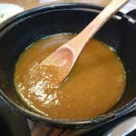 EIRAKU茶寮 - 欧風カツカレーセット(1000円) カレー アップ