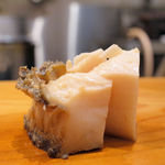 鮨竹 - 鮑（塩蒸し）