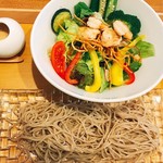 蕎麦cafe 粉々奈 - 