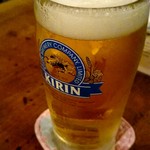 炉ばた - 生ビール(キリン一番搾り)550円