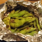 しん - 茶豆のホイル焼き