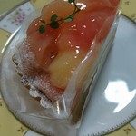マーガレット菓子店 - ちょっと前に食べた桃のタルト