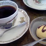 壱番館 - セットの珈琲とアイス
