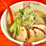 麺処 あす花 - '17.09冷やし+チャー