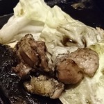 宮崎地鶏炭火焼 車 - 激ミス。撮らずに食べてしまった。（汗）