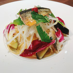 創作イタリアン Gemelli - 秋刀魚とナスのパスタ