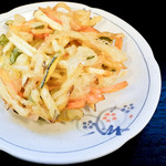 手打十段 うどんバカ一代 - かき揚げ