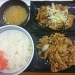 吉野家 - 牛牛定食　680円