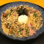 Goemon - イベリコ豚ときのこづくしのよくばりスパゲッティー(醤油バター)