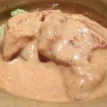 くろぎ - 鯛茶漬け 1000円 の鯛の胡麻だれ和え(3杯目)