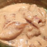 くろぎ - 鯛茶漬け 1000円 の鯛の胡麻だれ和え(3杯目)