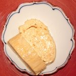 くろぎ - 鯛茶漬け 1000円 の玉子焼き