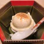 くろぎ - 鯛茶漬け 1000円 の塩アイス