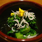 Shunsai Yamaguchi - 菜の花のじゃこ和え
