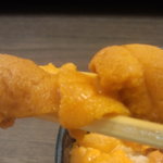 札幌市場めし　まるさん亭 - 蝦夷ばふんウニのアップ　【　２０１１年４月　】　3