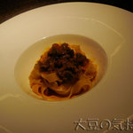 ダノイのタリアッテッレ 牛ホホと豚肩肉のミルク入りラグーソース