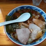 とら食堂 - 叉焼ワンタン麺