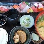 まるさん松本 - お造り定食デラックス