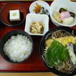 中本名玉堂食堂部 - 巡礼そば定食