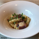 カーサ・デル・チーボ - 真蛸のトマトとオリーブのフジッリ