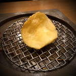 鮨割烹 汐 - 百合根の天麩羅