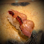 鮨割烹 汐 - 金目鯛炙り