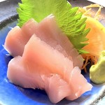 Vintage tuna sashimi